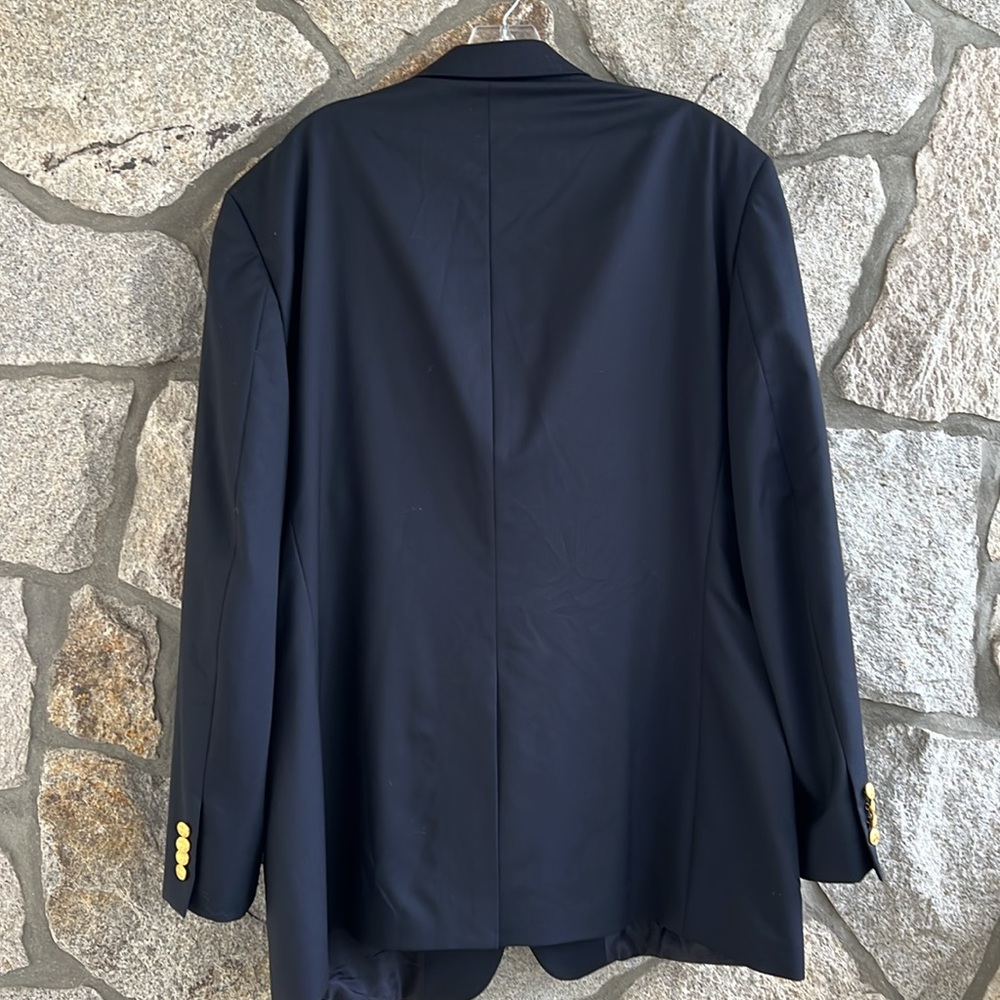Brooks Brothers “346” Three Button Navy Blazer View 3